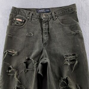 Vintage Bluenotes‎ Jeans 34x33 (Fits 30x33) Relaxed Distressed Ripped Punk Y2K
